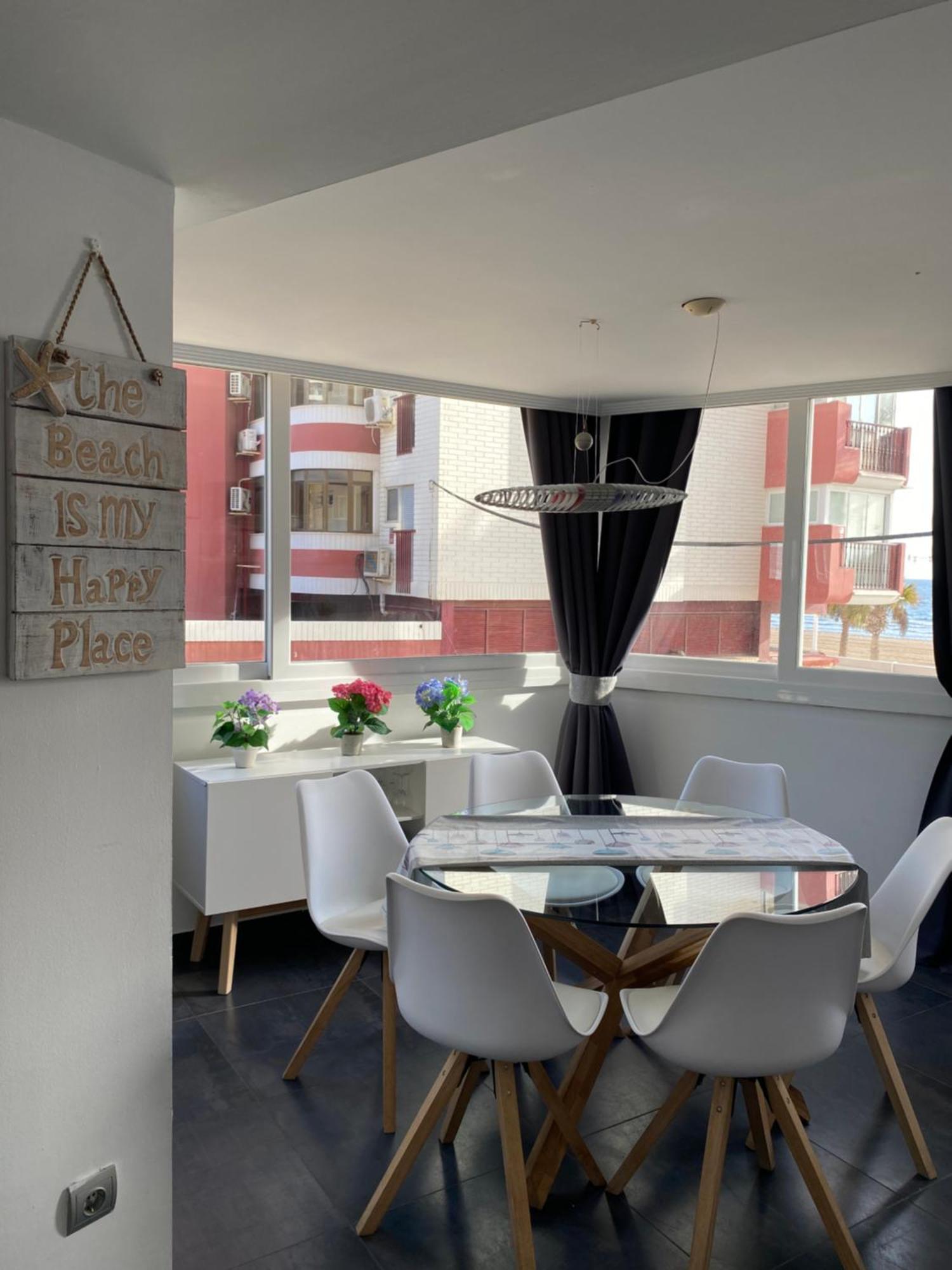 Apartamento Torre Yago Primera Linea Playa Benidorm Con Wi-Fi & Ac Zimmer foto